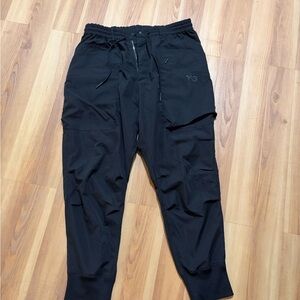 Y-3 Adidas Men's Black Joggers